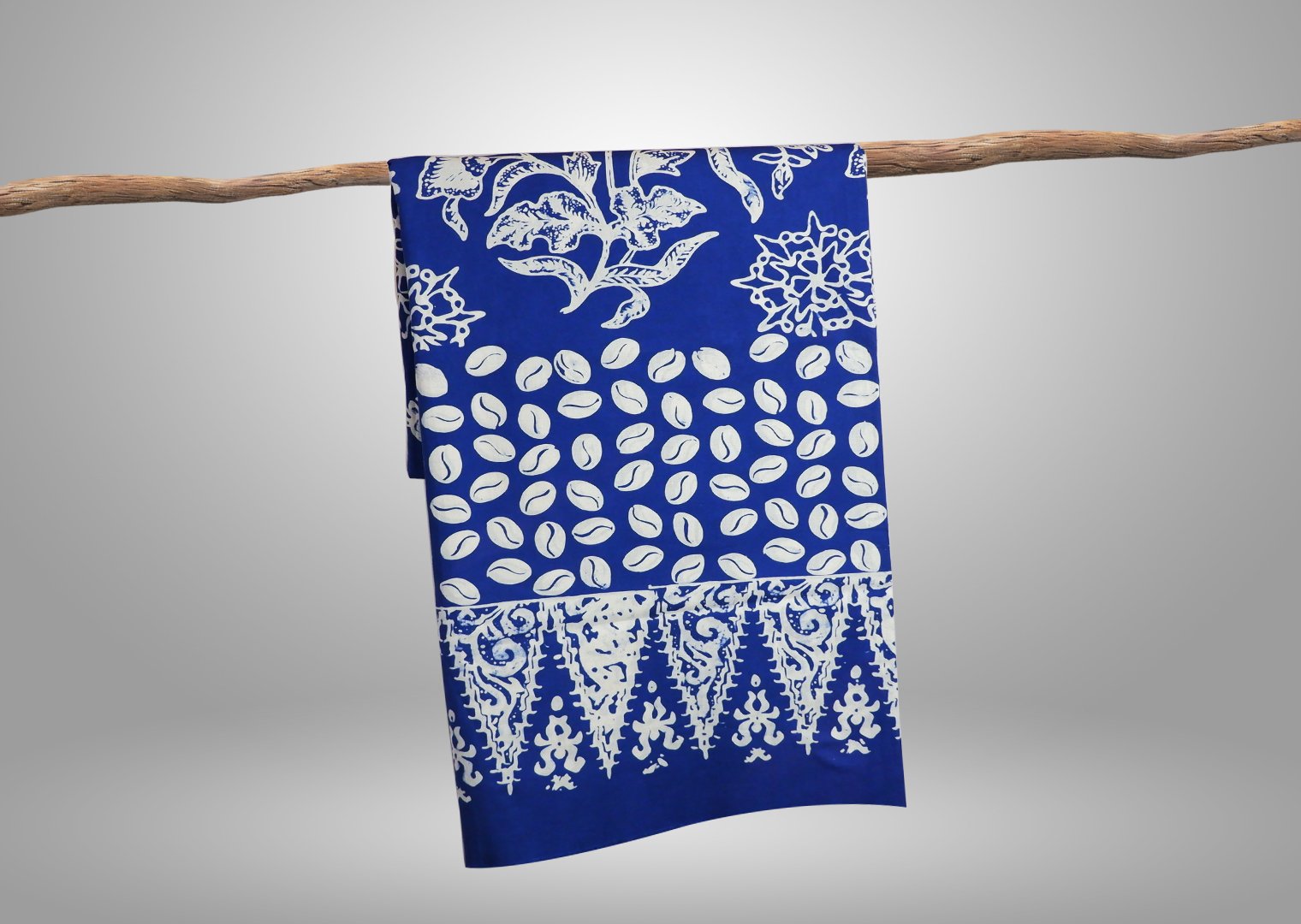 Batik Tulis Kopi Kombinasi Pewarna Alami